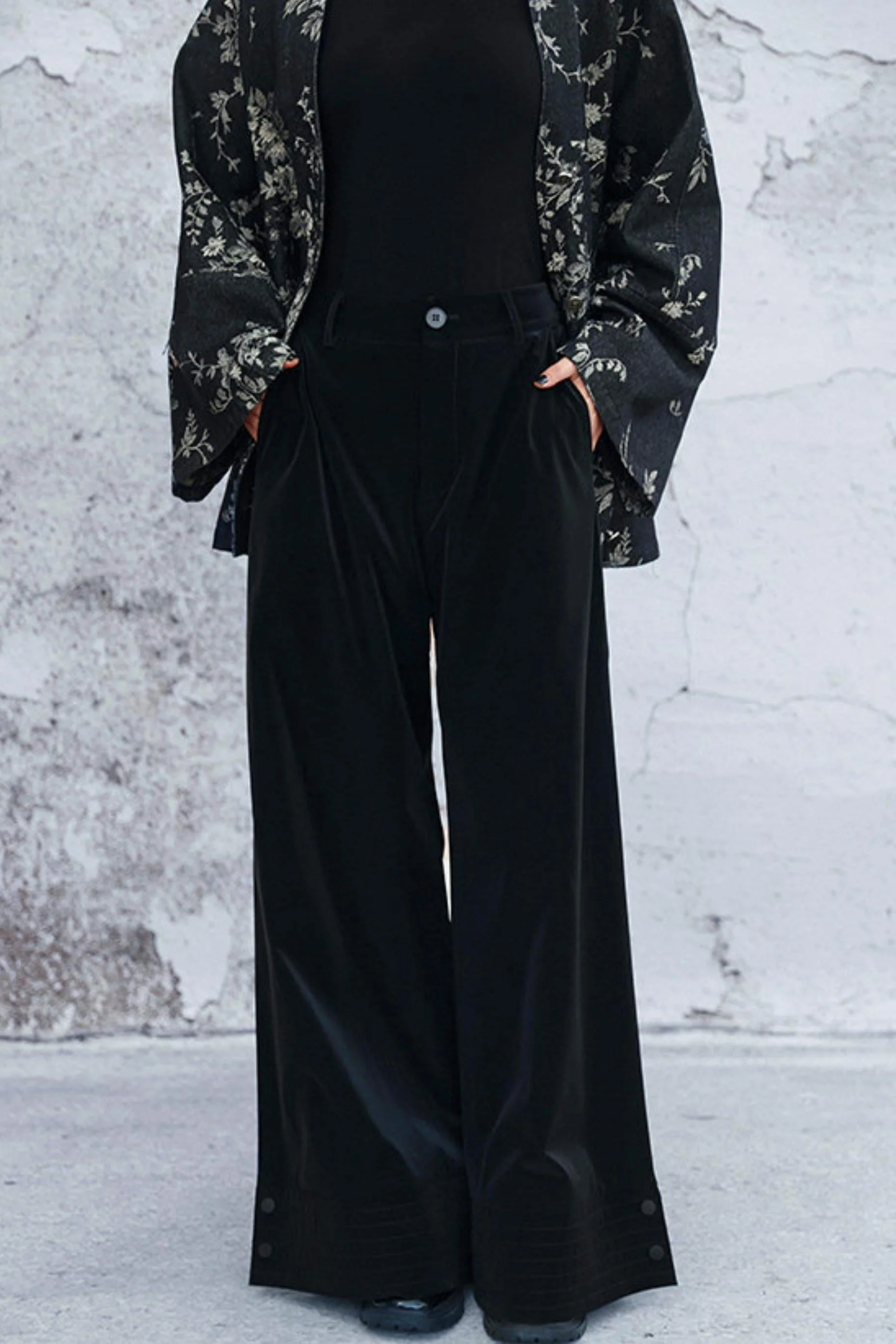 High Waist PU Coated Pants - Image 2