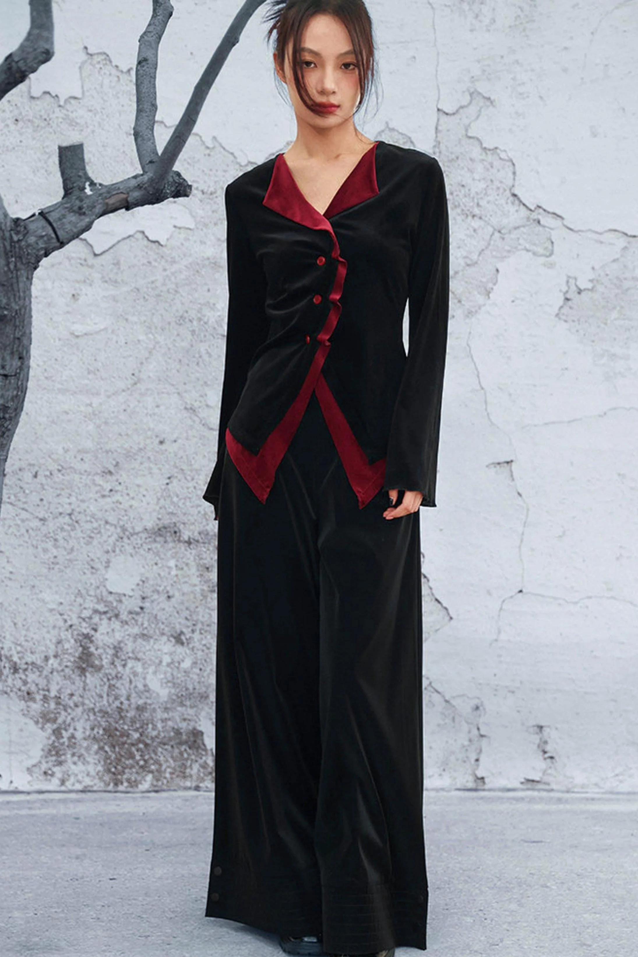 High Waist PU Coated Pants - Image 4