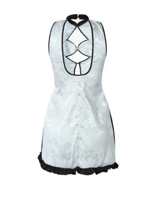 Hollow Retro Nightgown - Image 2