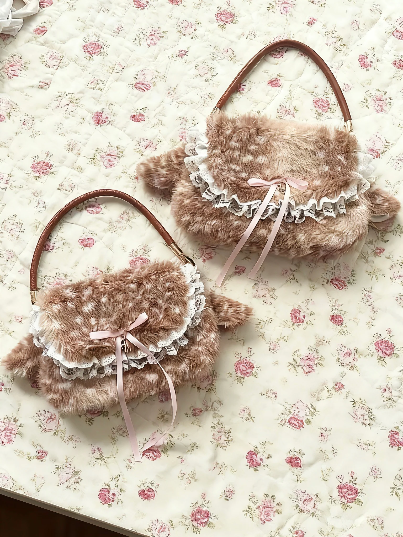 Homemade furry deer bag - Image 7