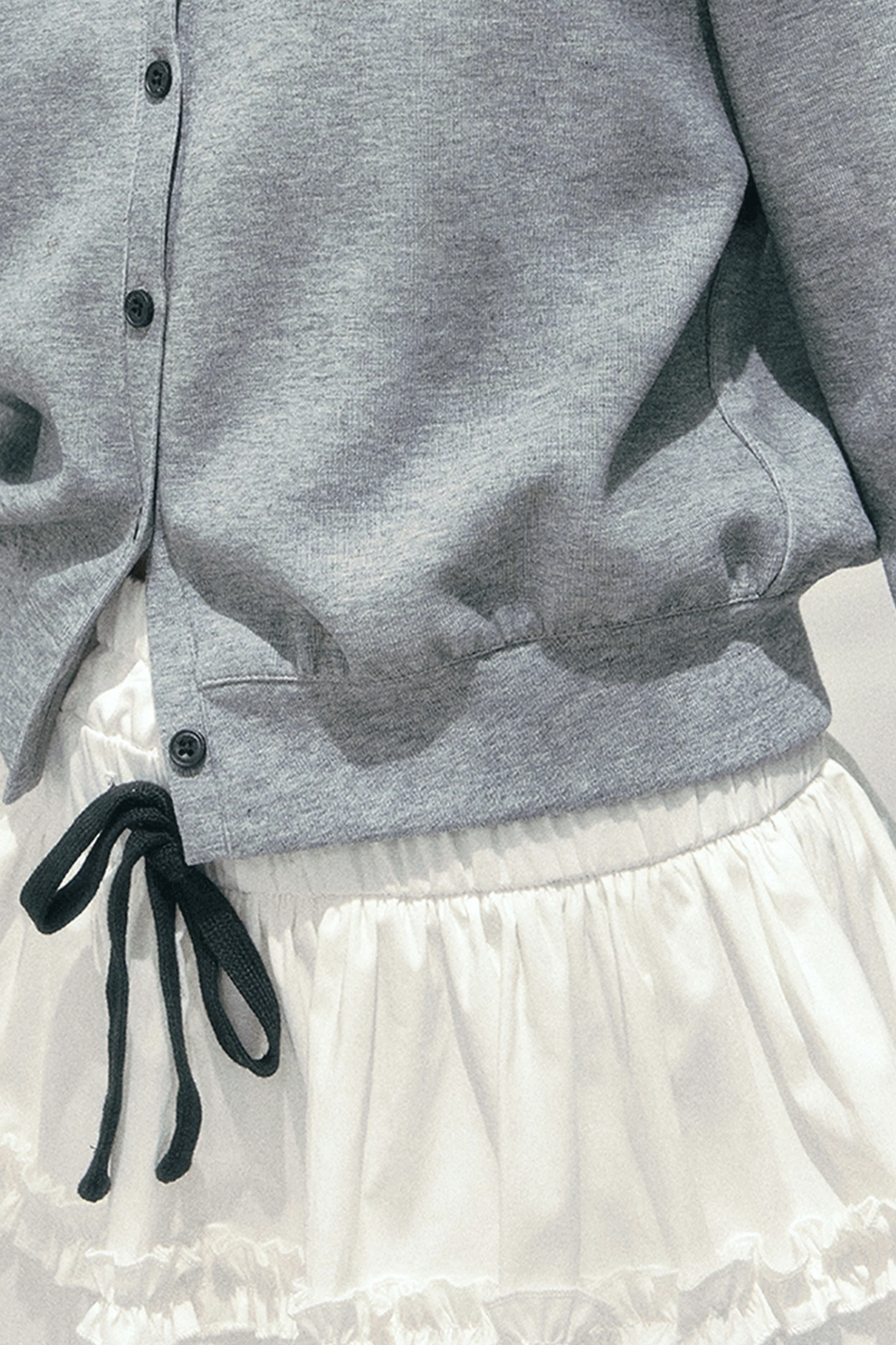 French Faux Two-Piece Polo Sweater - Image 13