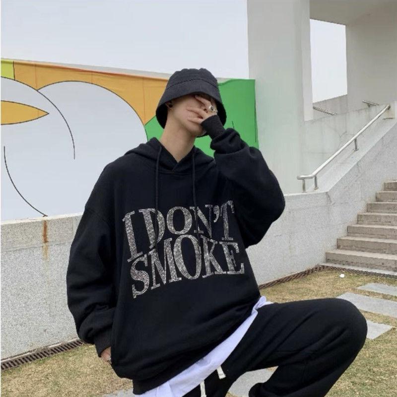 I Don't Smoke Rhinestone Hoodie - Image 6