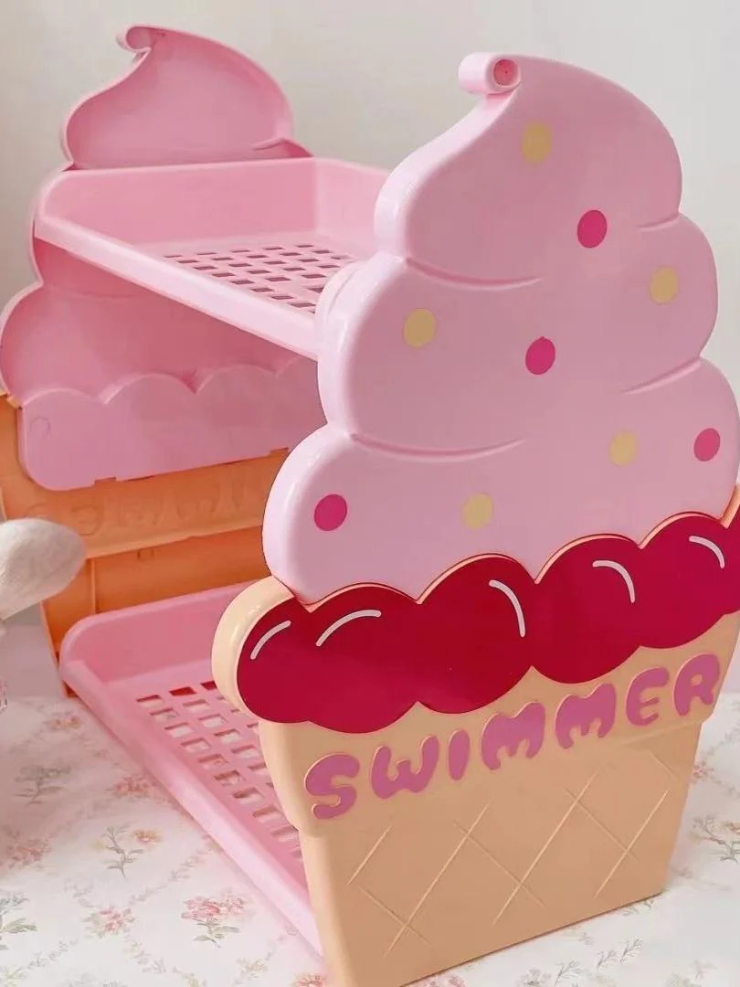 ice cream rack girly heart storage box - Image 5