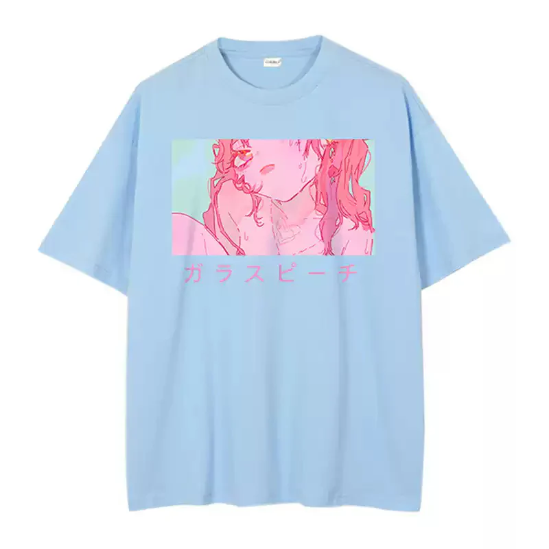 illustration series pure cotton printed T-shirt - Image 2