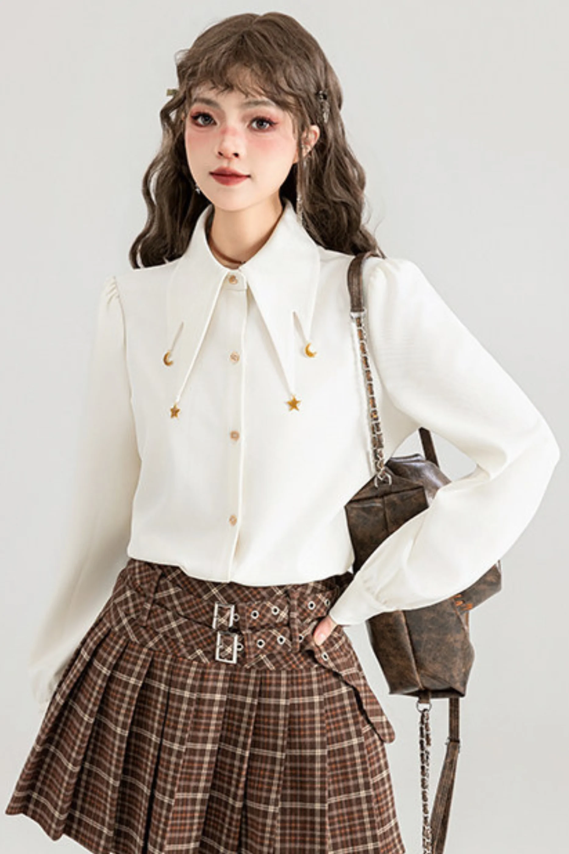 Jacquard Antique Painting Dress + Shirt - Image 20