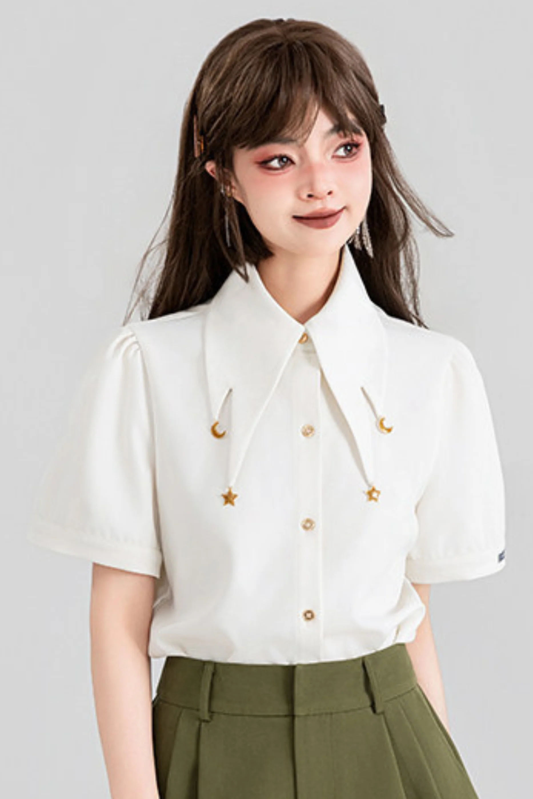 Jacquard Antique Painting Dress + Shirt - Image 26