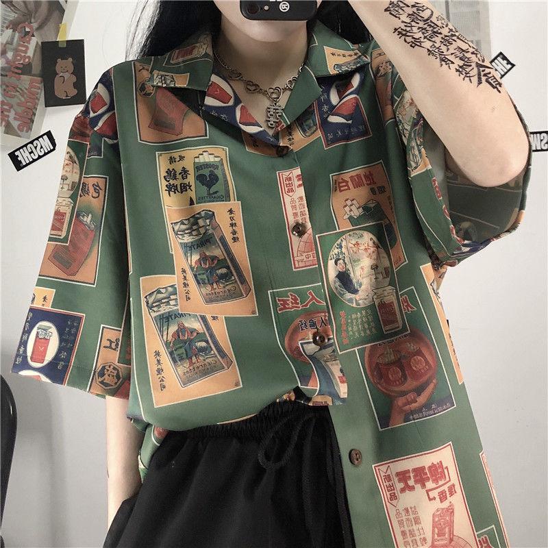 Japanese Figure Print Shirt - Image 3