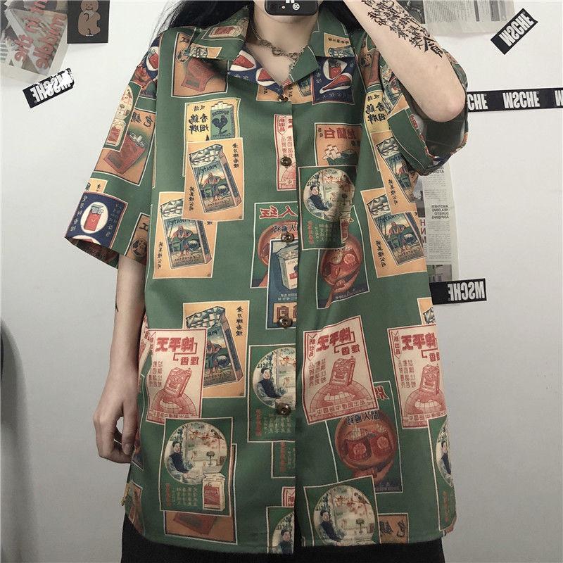 Japanese Figure Print Shirt - Image 4