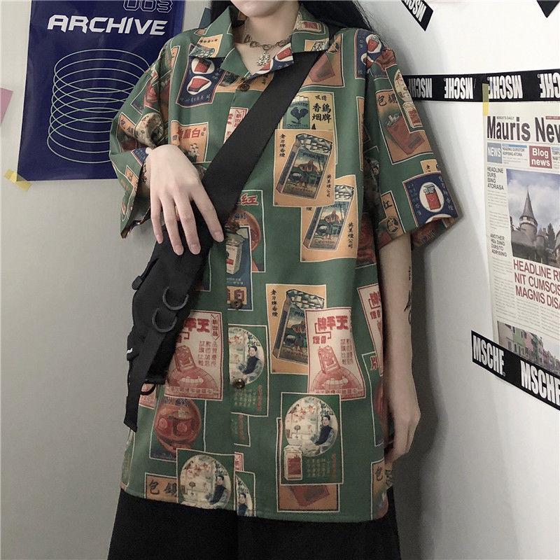 Japanese Figure Print Shirt - Image 5