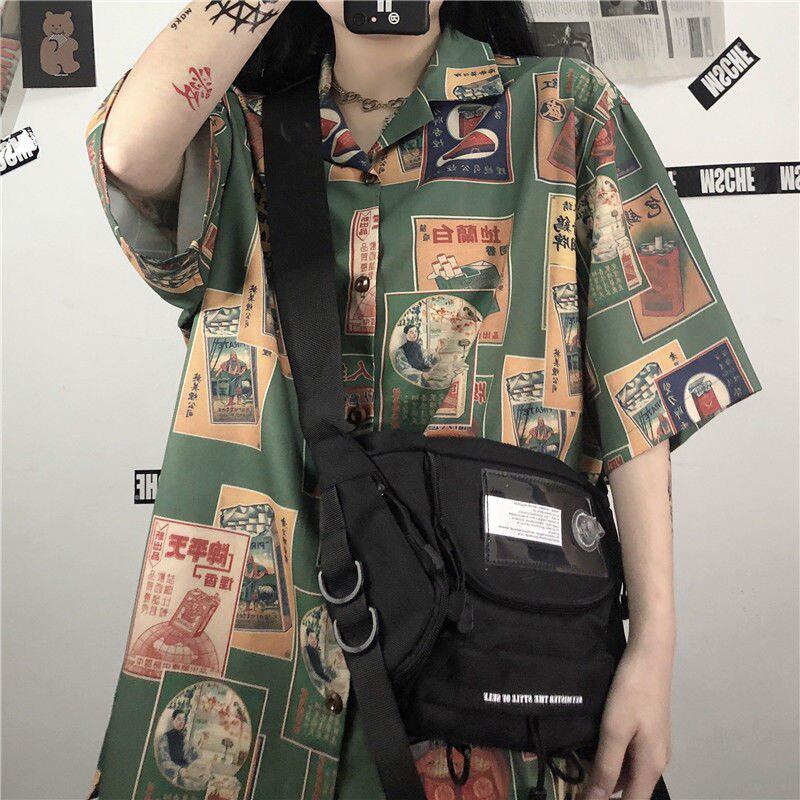 Japanese Figure Print Shirt - Image 6