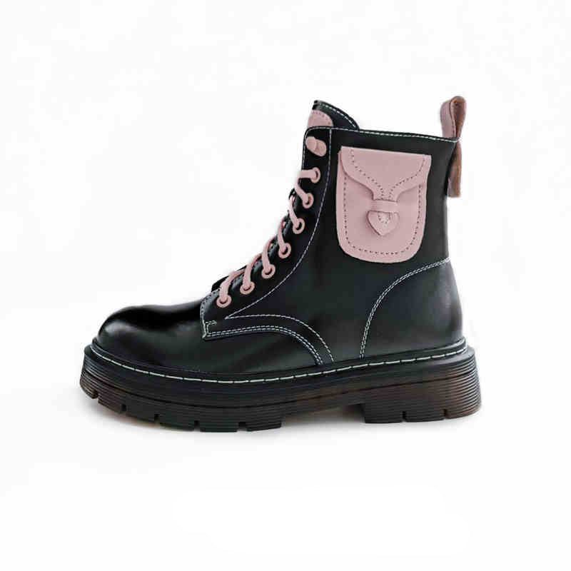 Japanese Lovecore Martin Boots - Image 2