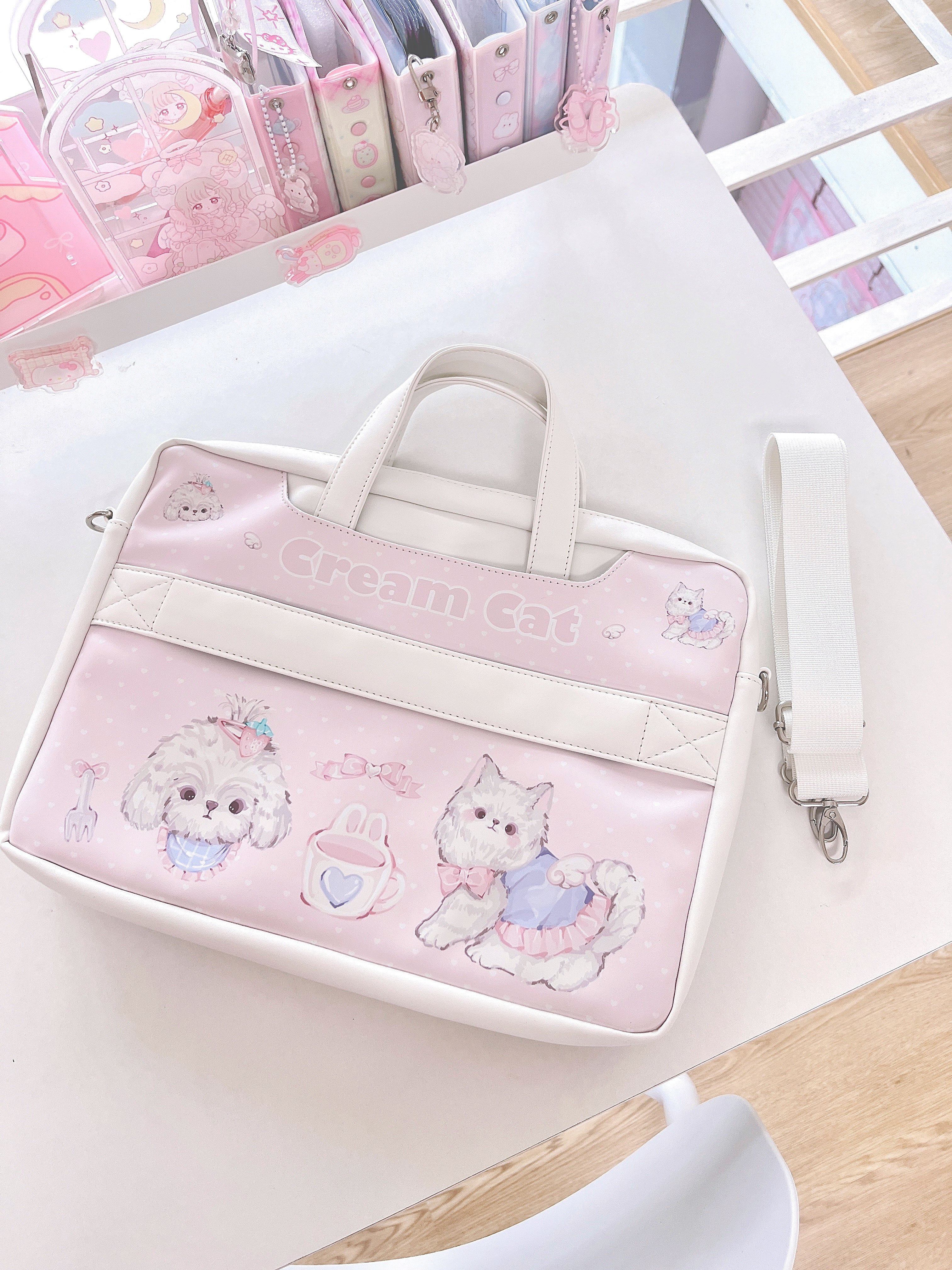 kawaii 13/14 inches portable laptop thickened computer bag - Image 2