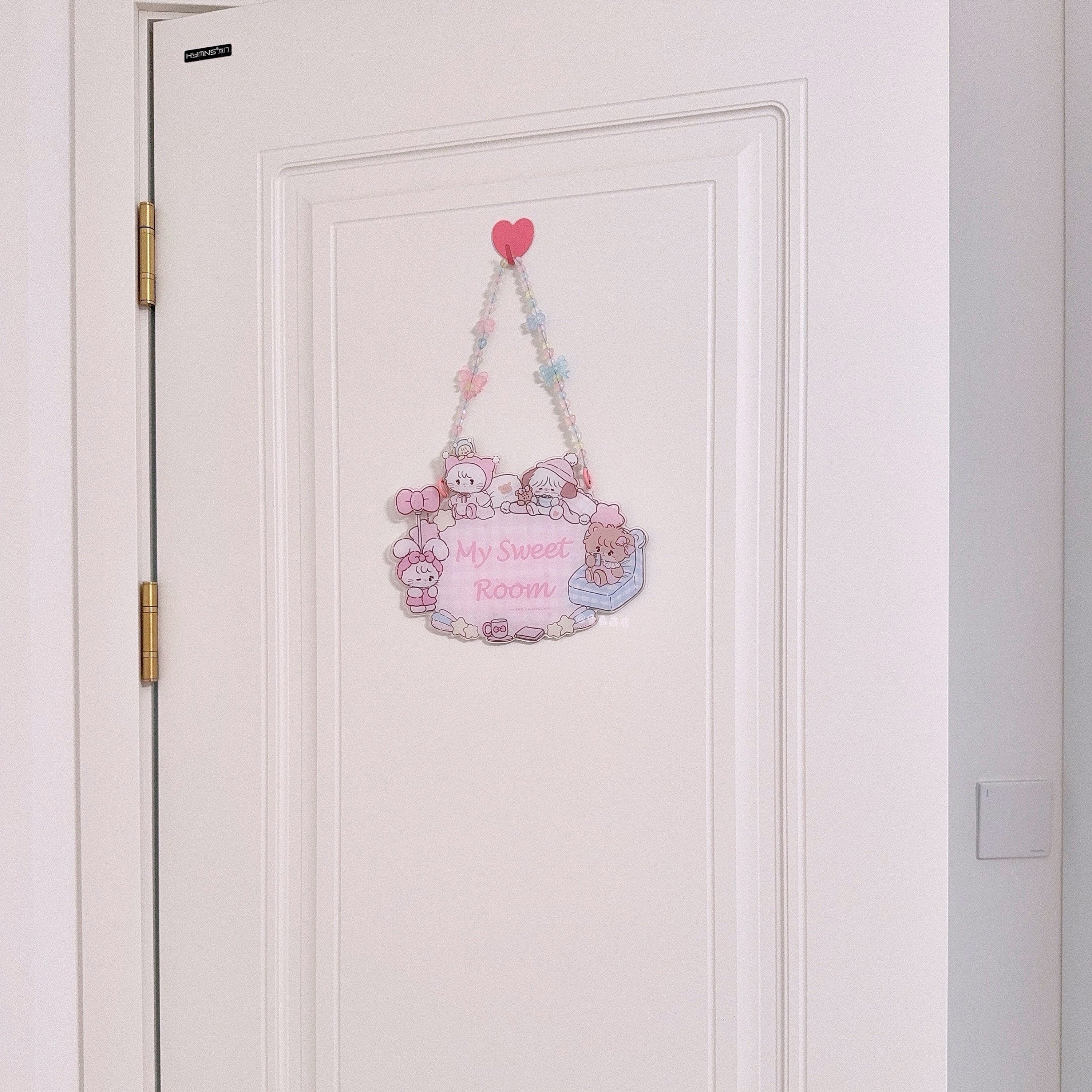 kawaii acrylic door plate - Image 4