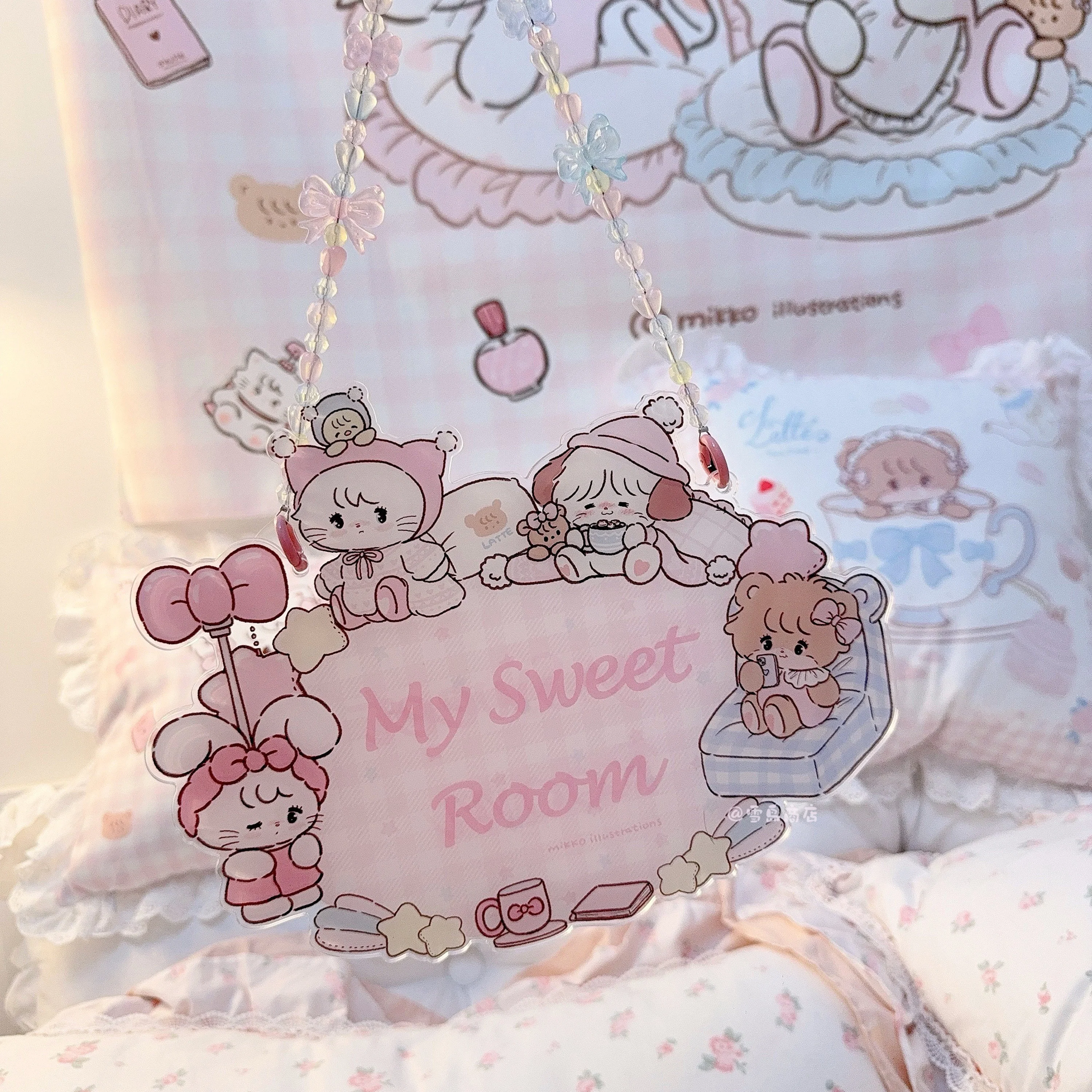 kawaii acrylic door plate - Image 5
