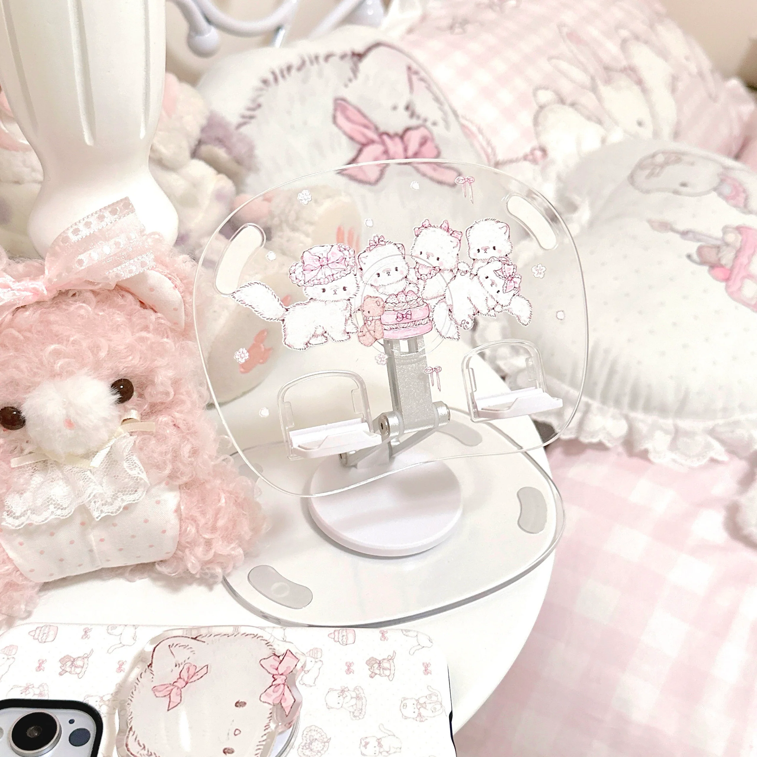 kawaii acrylic tablet stand acrylic