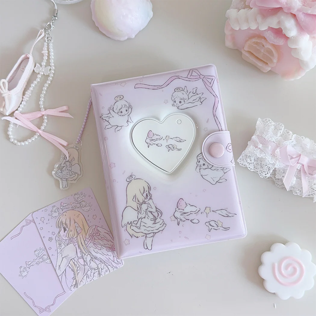 kawaii angel heart versatile and cute A7 loose-leaf ledger - Image 5