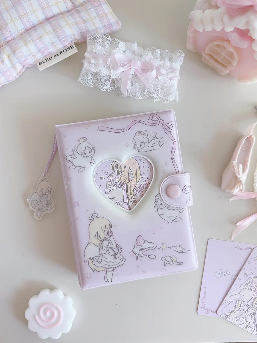 kawaii angel heart versatile and cute A7 loose-leaf ledger - Image 6