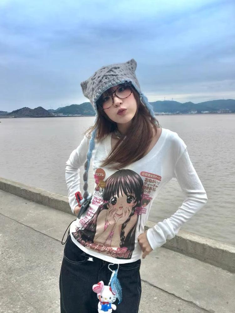 Kawaii Anime Girl Top - Image 2