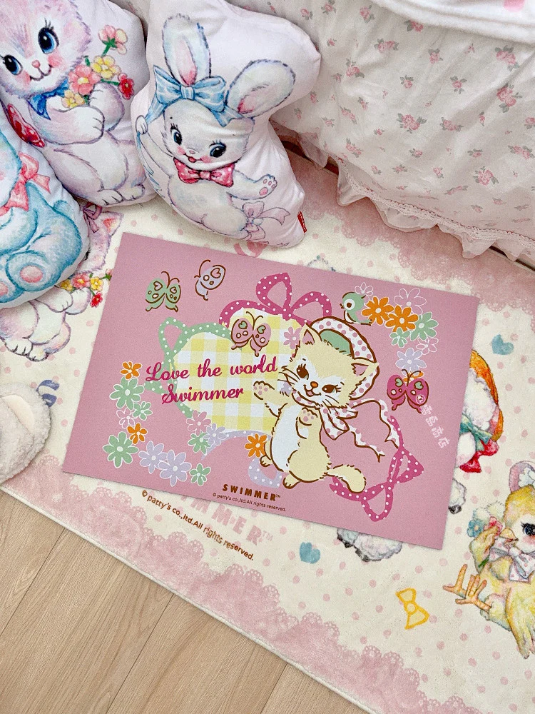 kawaii bathroom diatomaceous earth absorbent mat - Image 5