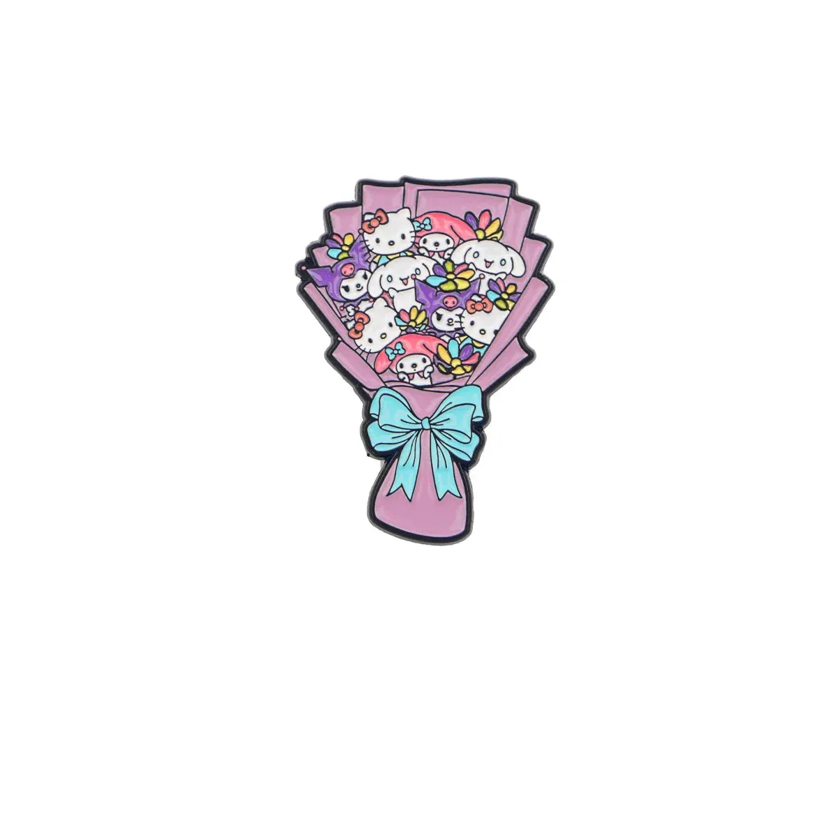 Kawaii Bouquet Enamel Pins - Image 6