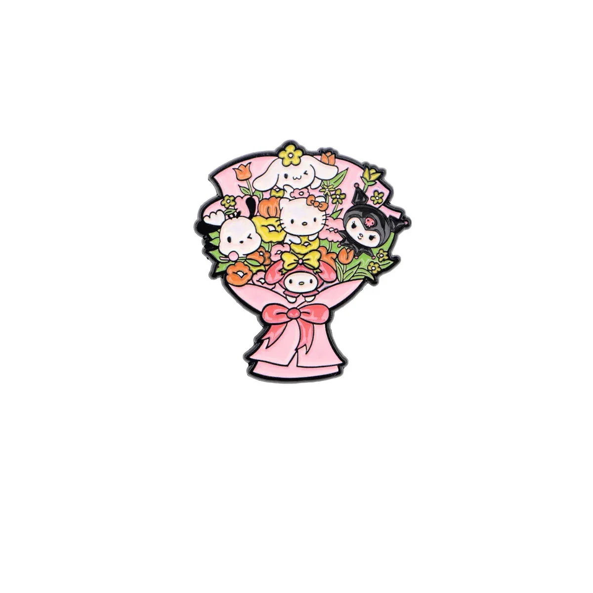Kawaii Bouquet Enamel Pins - Image 7