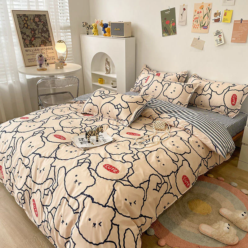 Kawaii Cartoon Bedding Sets - Image 5