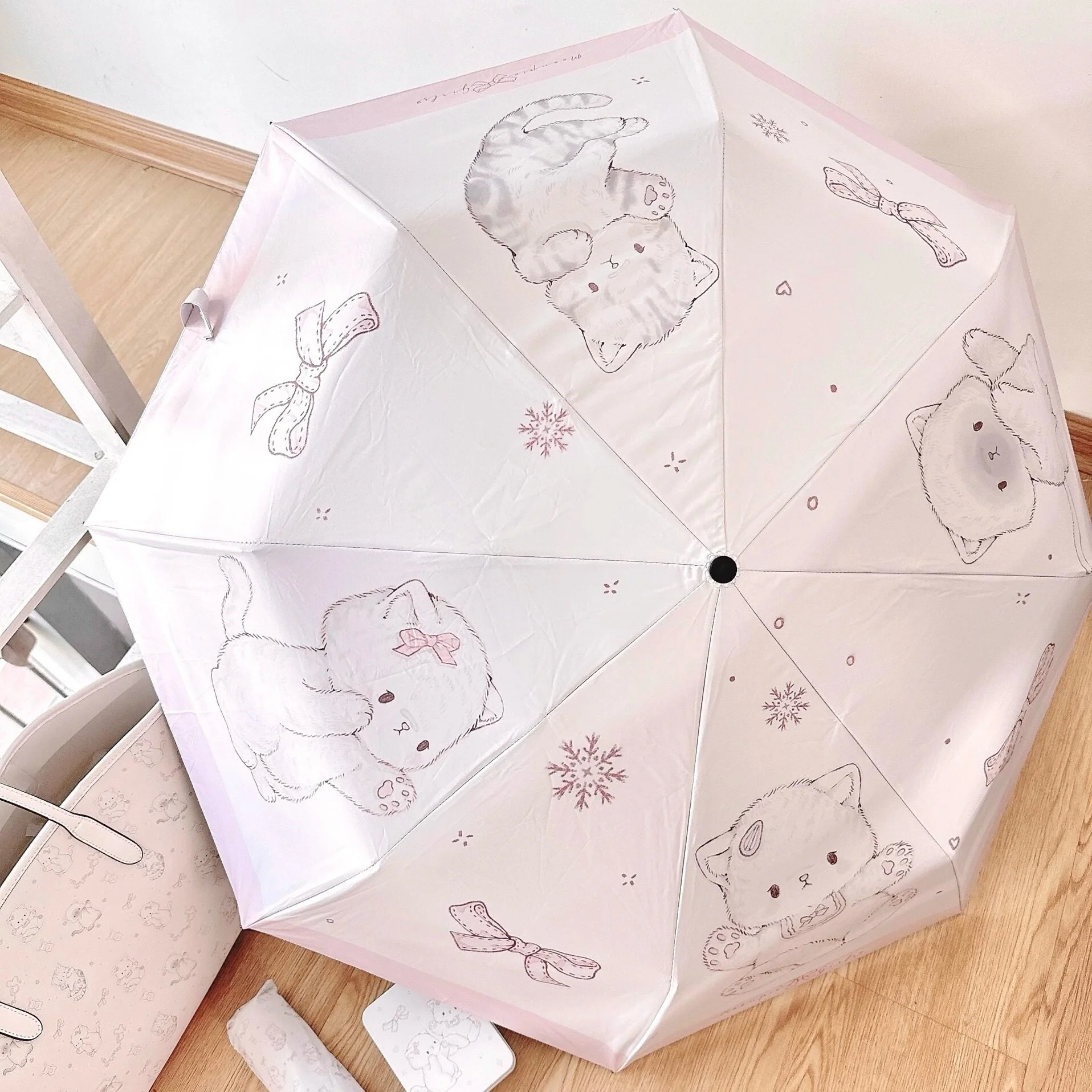 kawaii cat umbrella - Image 3