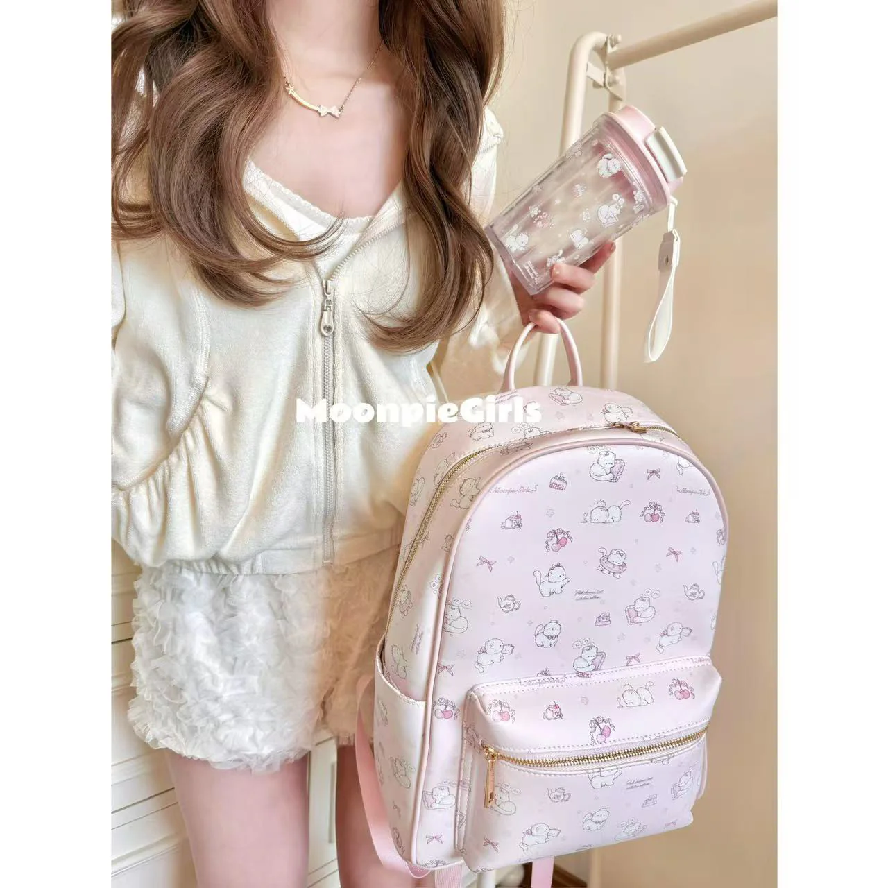 kawaii cats backpack - Image 3