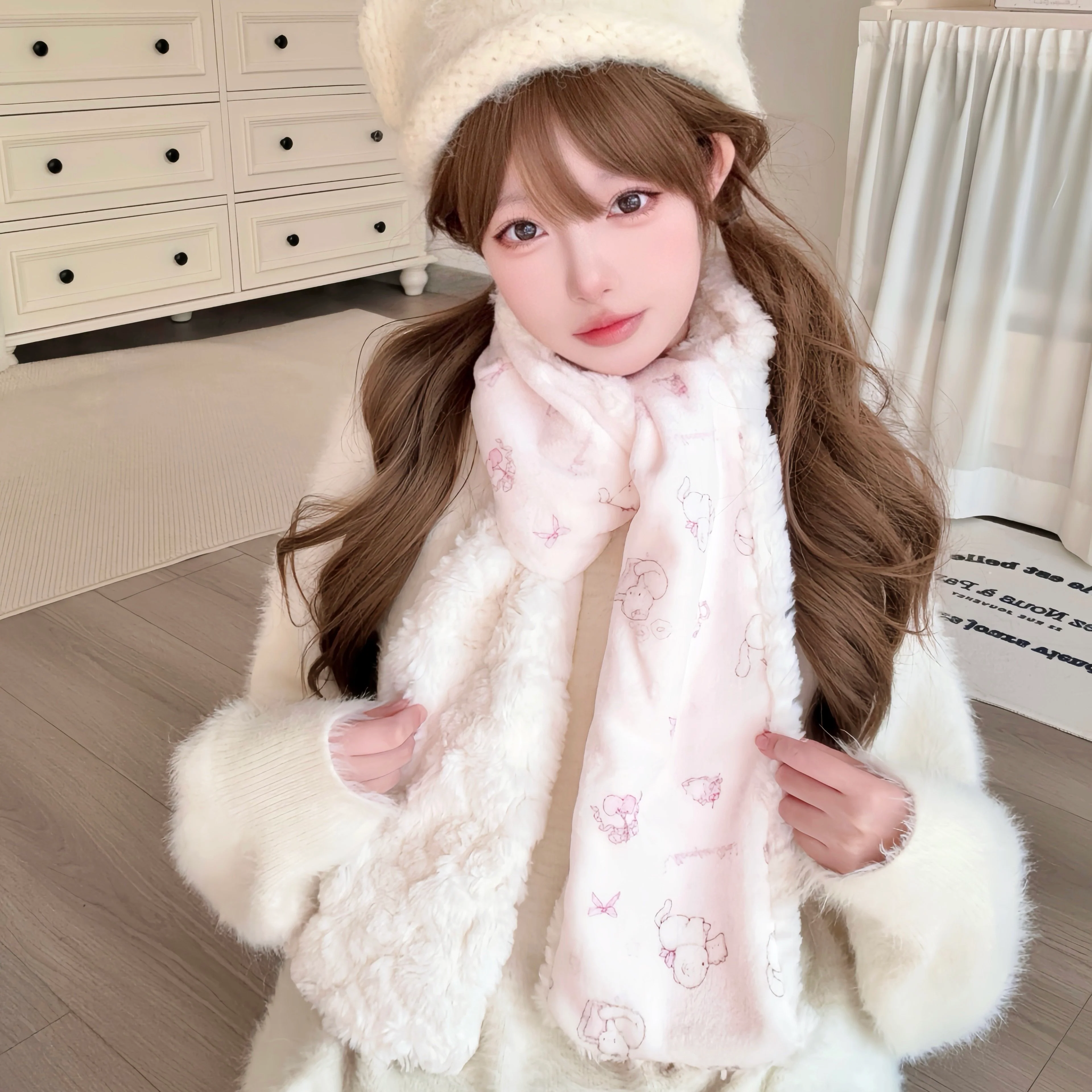 kawaii cats scarf - Image 3