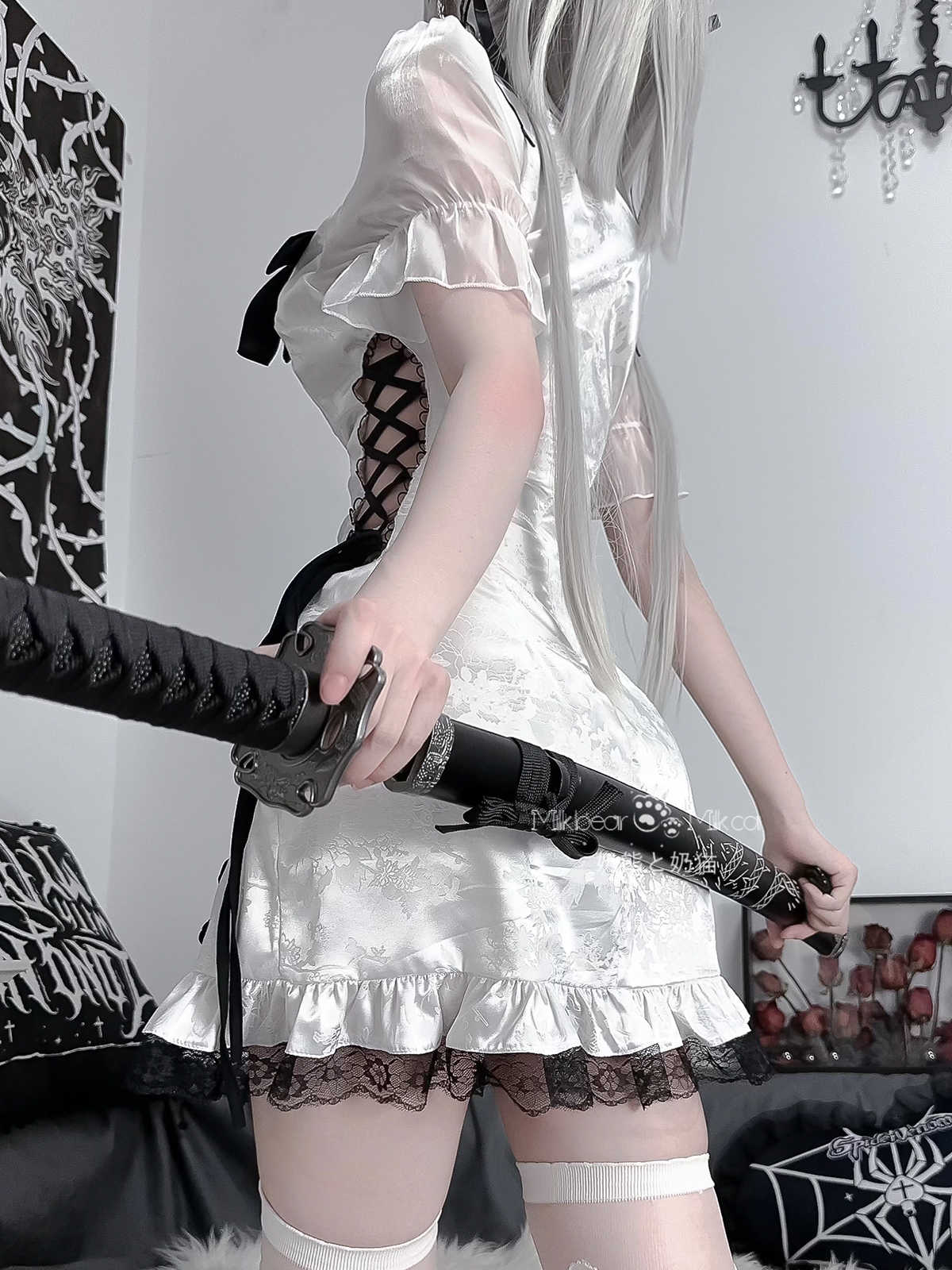 Kawaii Cheongsam Bows Dresses - Image 5