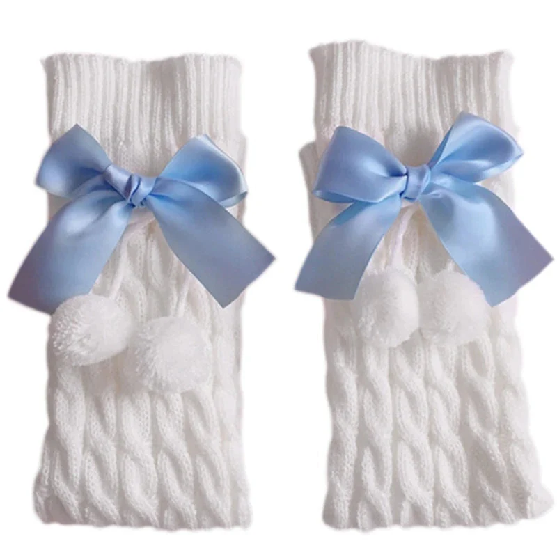 Kawaii Cotton Bow Leg Warmers - Image 3