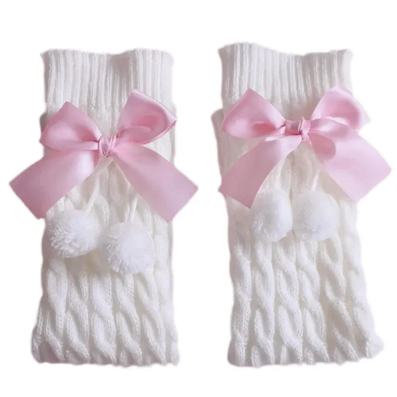 Kawaii Cotton Bow Leg Warmers - Image 4