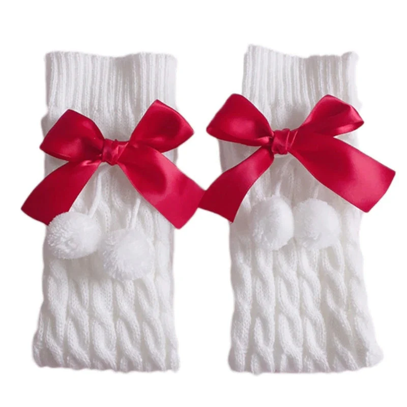 Kawaii Cotton Bow Leg Warmers - Image 5