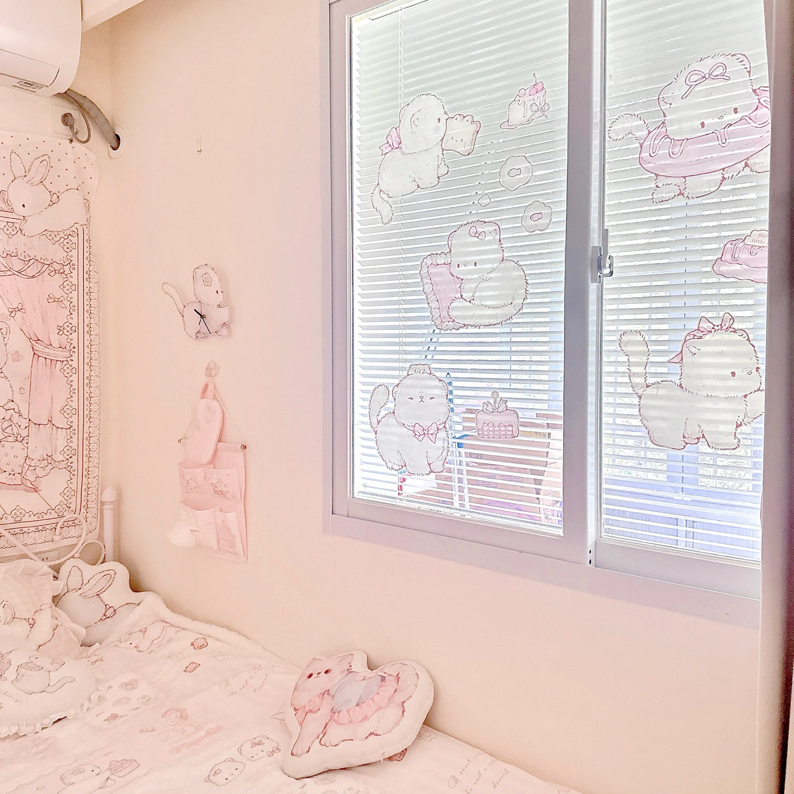 kawaii decorative glass static sticker - Image 2