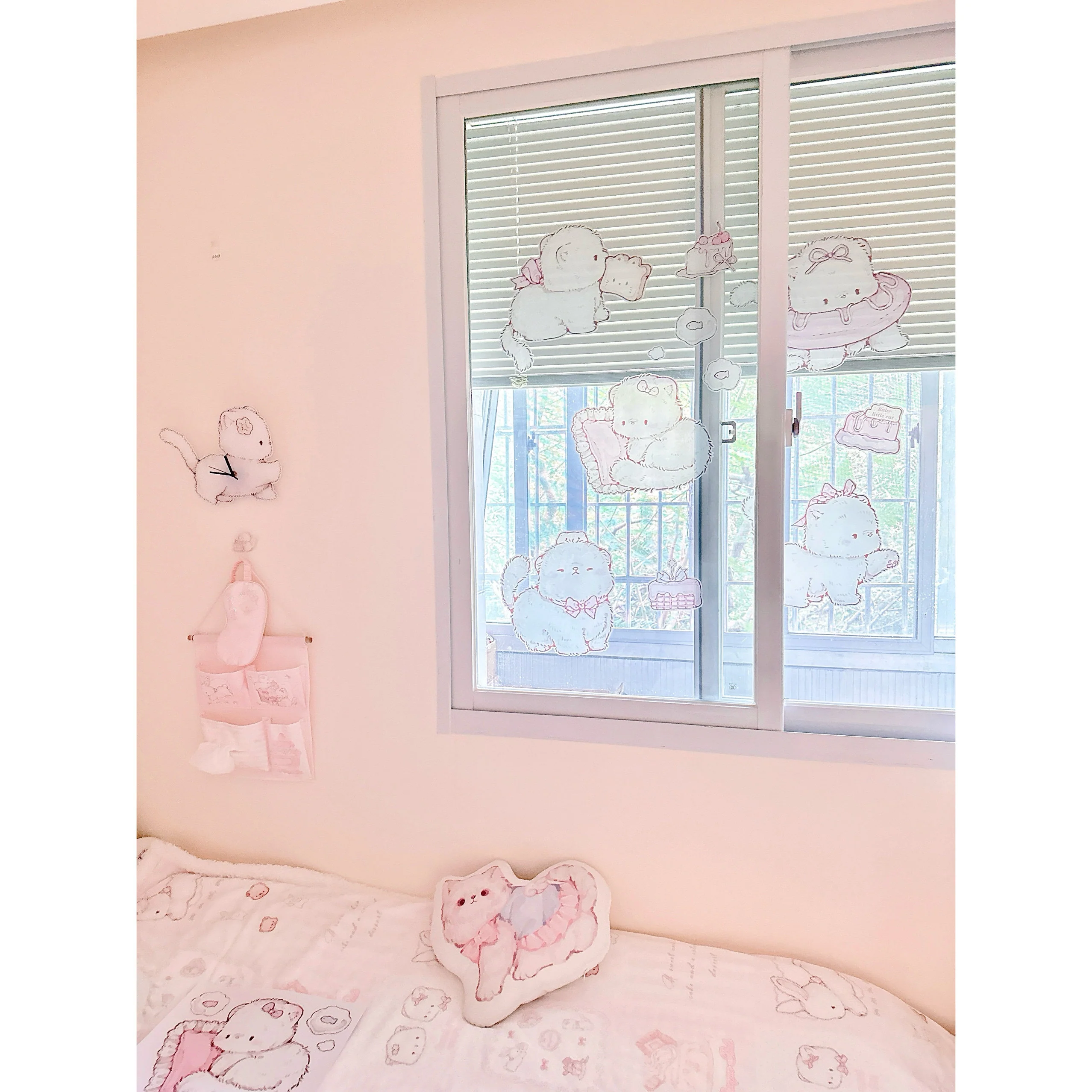 kawaii decorative glass static sticker - Image 4
