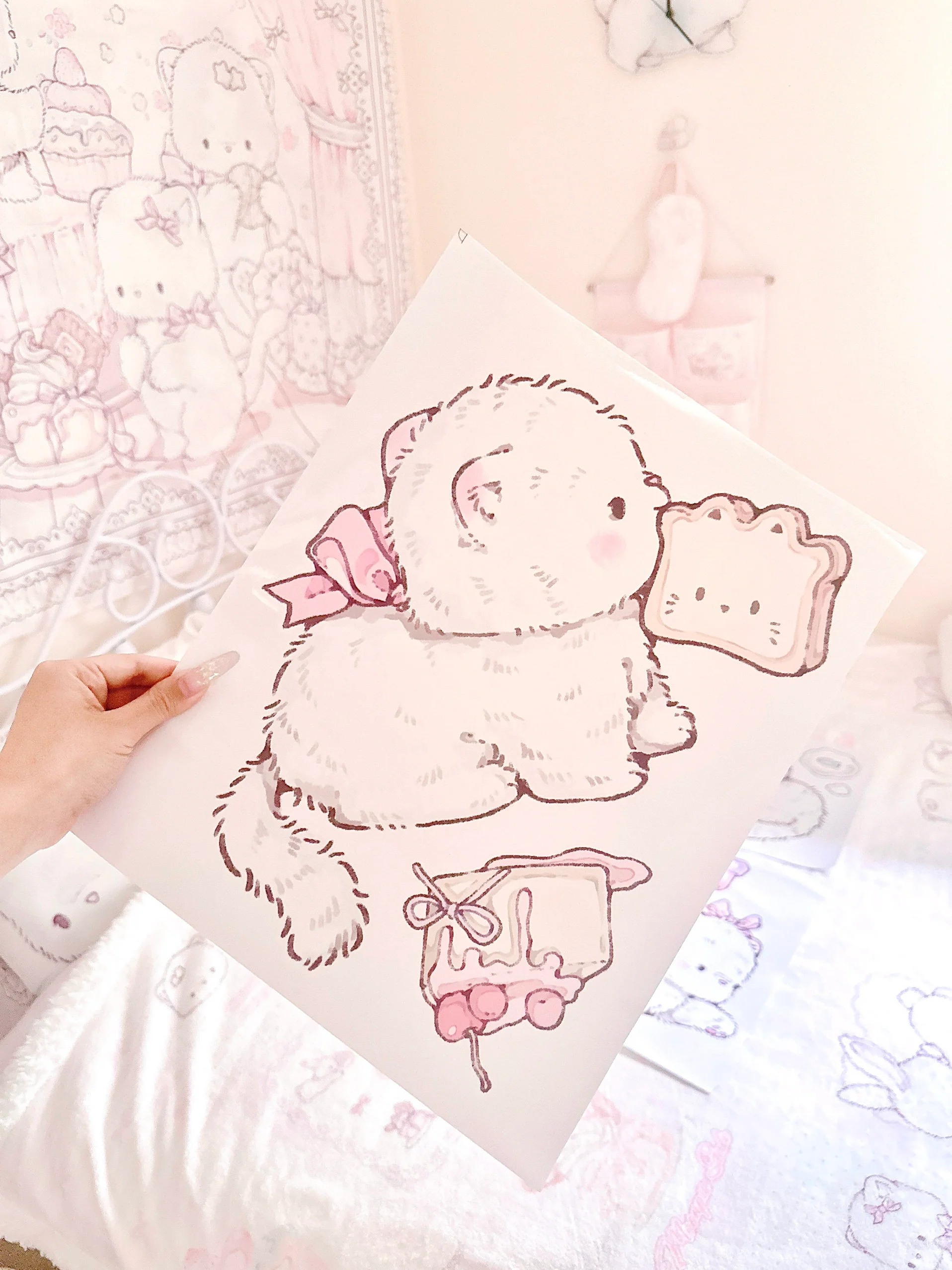 kawaii decorative glass static sticker - Image 8