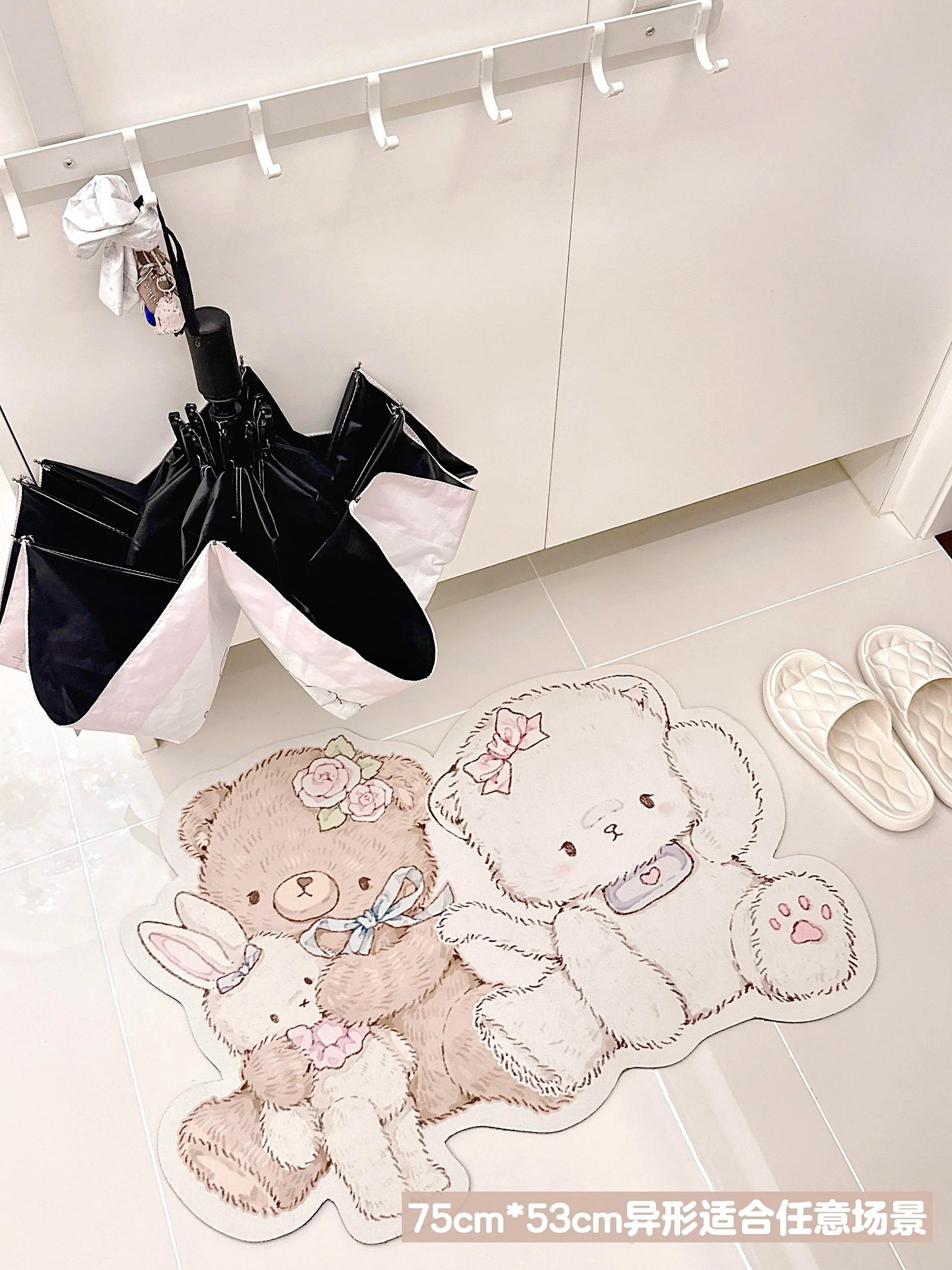 kawaii diatom mud floor mat - Image 5