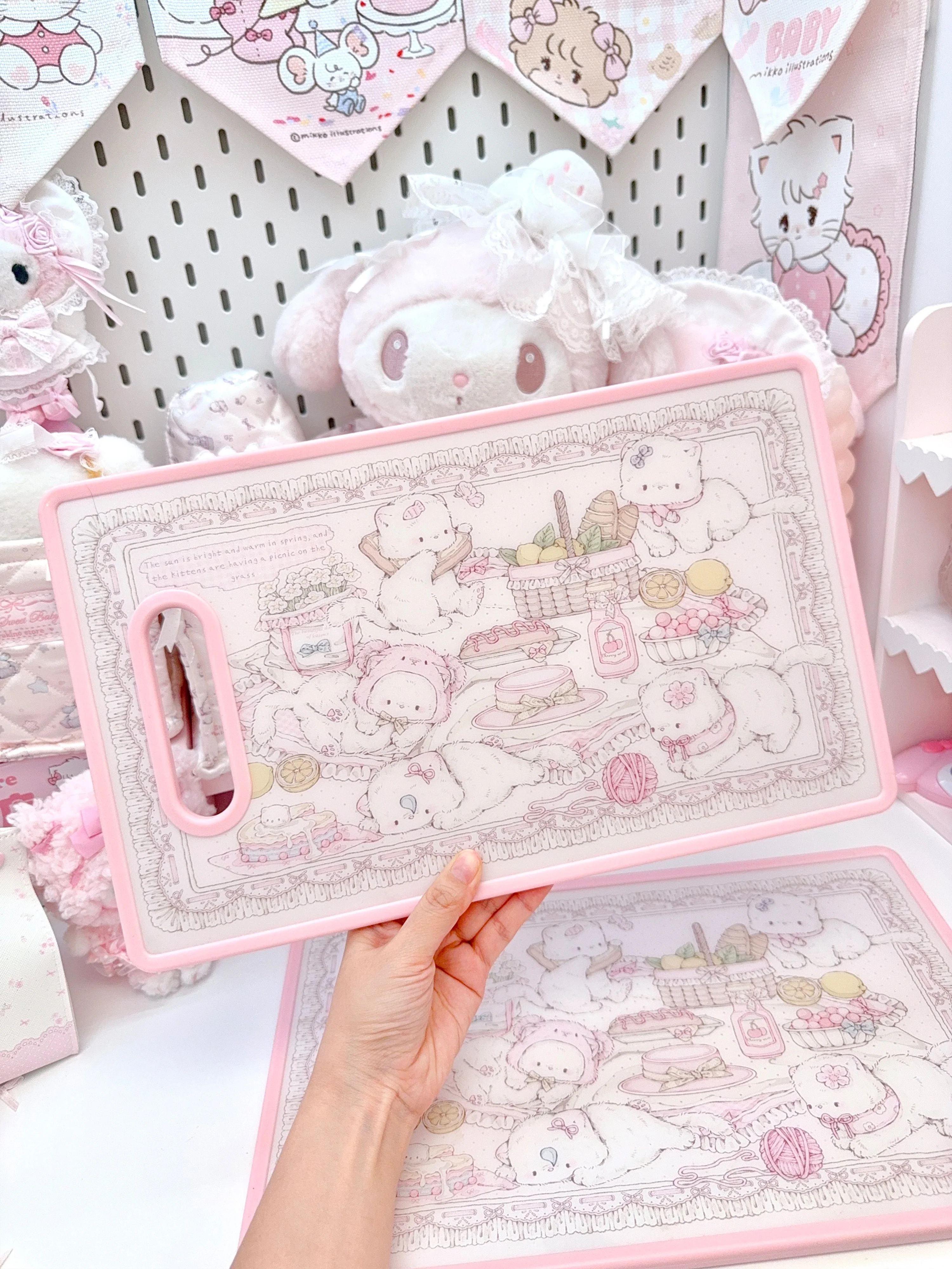 kawaii fruit cutting board - Image 4