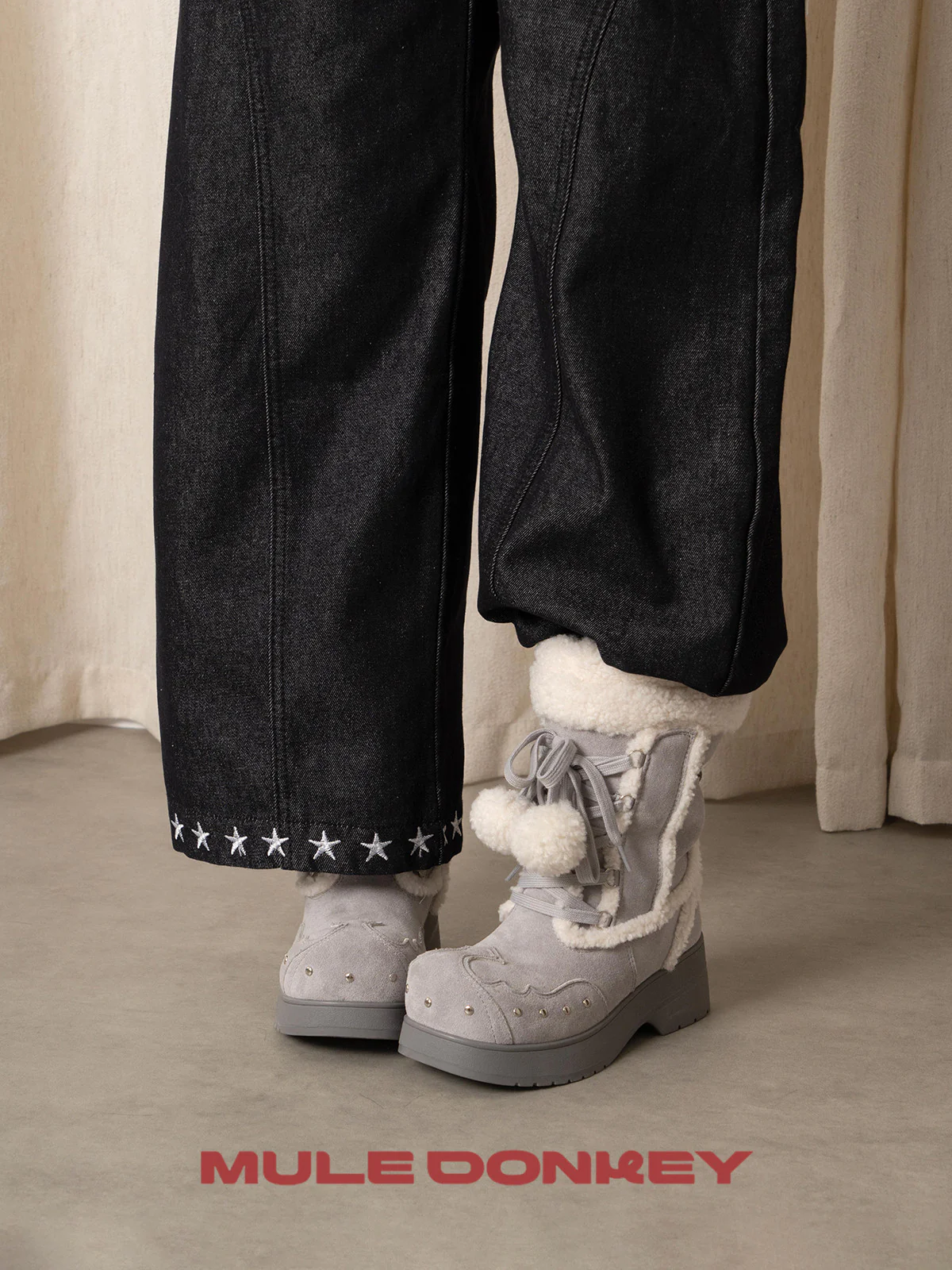 kawaii furry snow boots - Image 4