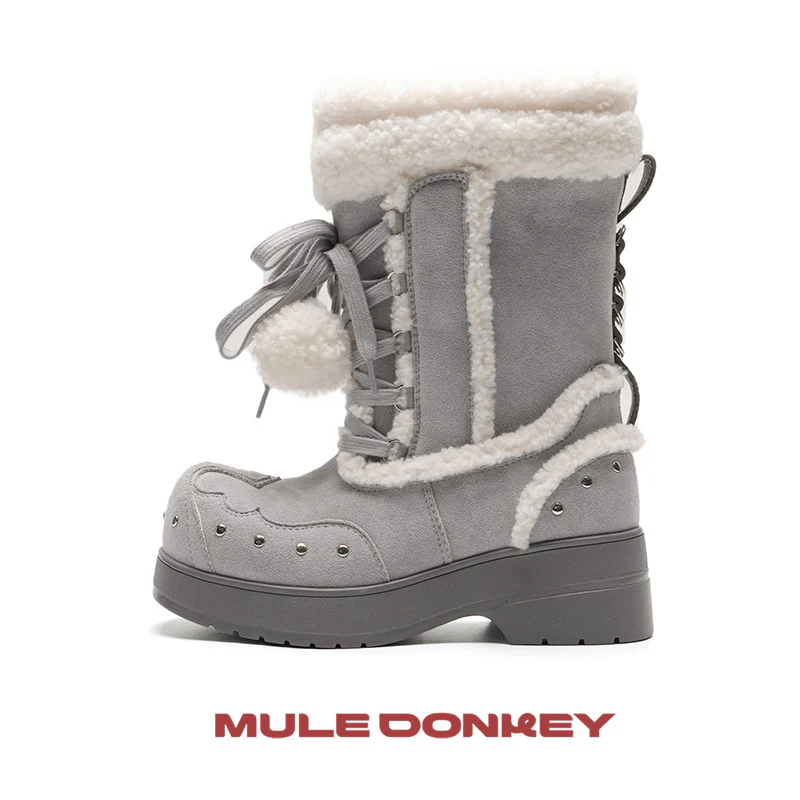 kawaii furry snow boots - Image 6