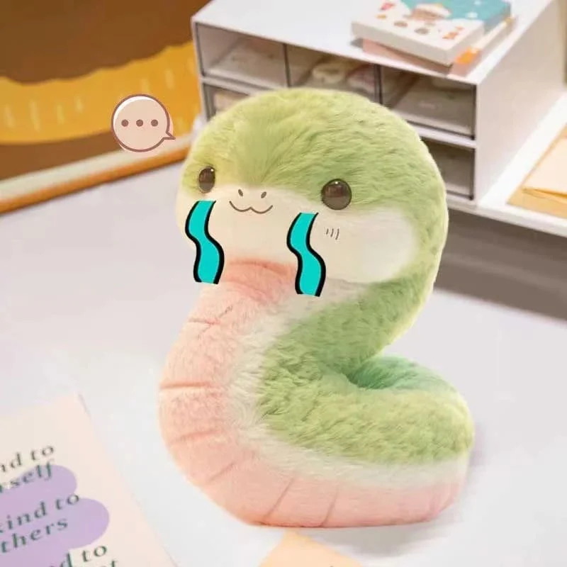 Kawaii Green Snake Plush - Image 3
