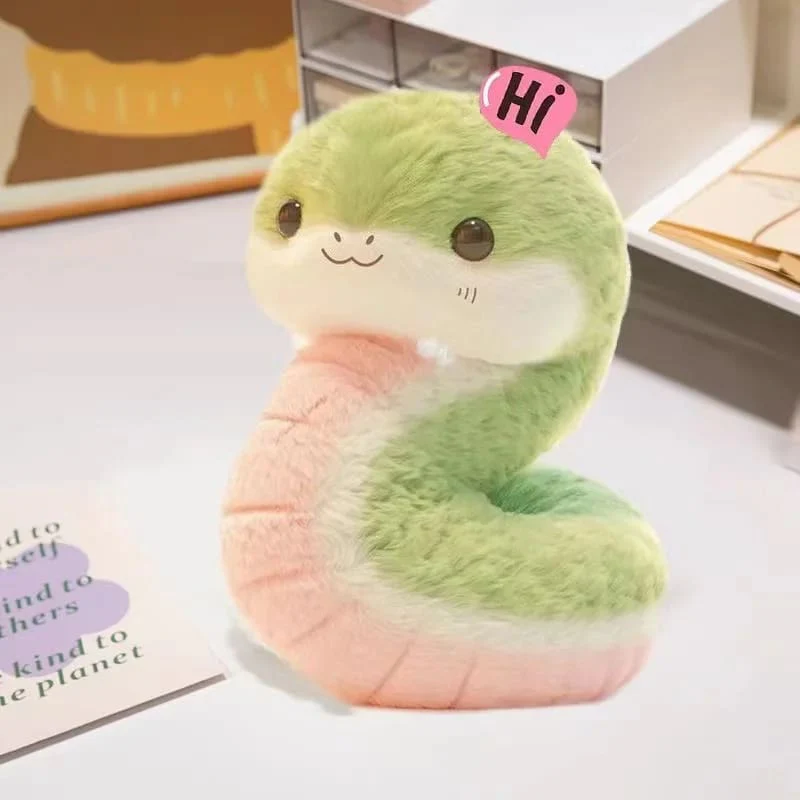 Kawaii Green Snake Plush - Image 5