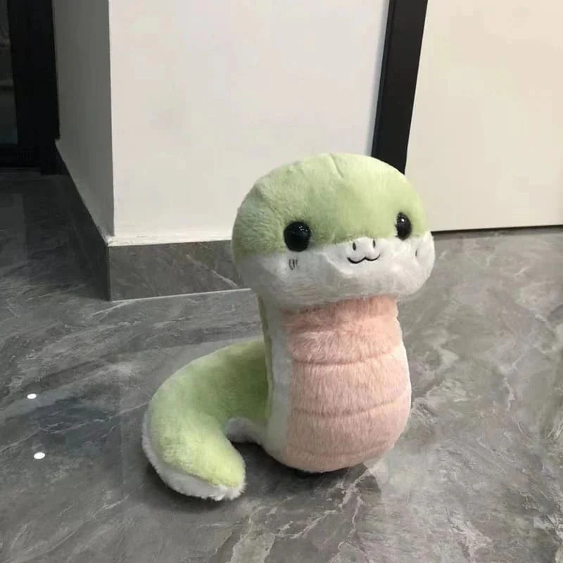 Kawaii Green Snake Plush - Image 6