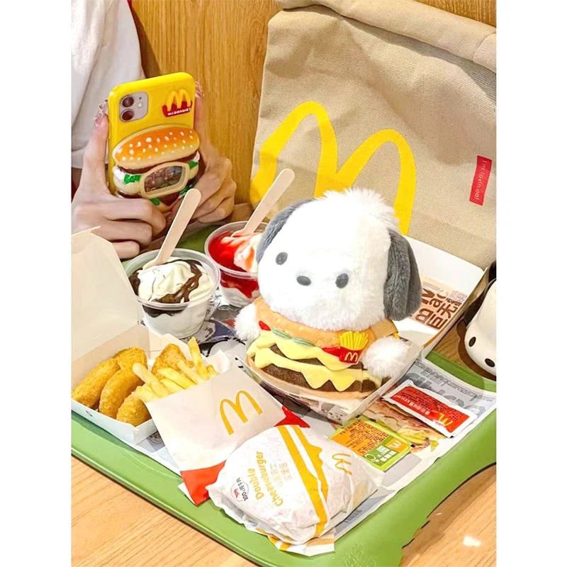 Kawaii Hamburger Puppy Bag - Image 2