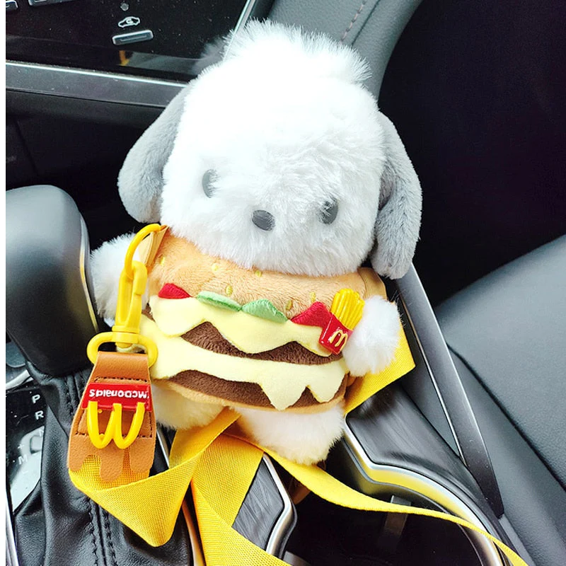 Kawaii Hamburger Puppy Bag - Image 8