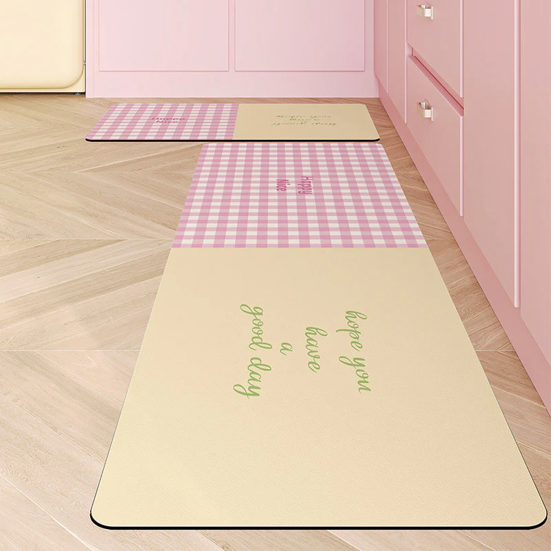 kawaii kitchen floor mat non-slip carpet - Image 7