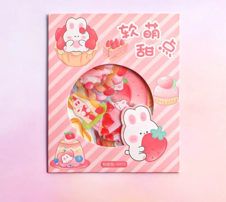 Kawaii Laser Cut Sticker Packs - Image 4