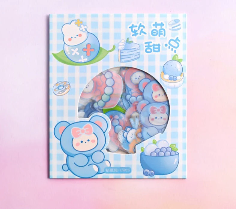Kawaii Laser Cut Sticker Packs - Image 5