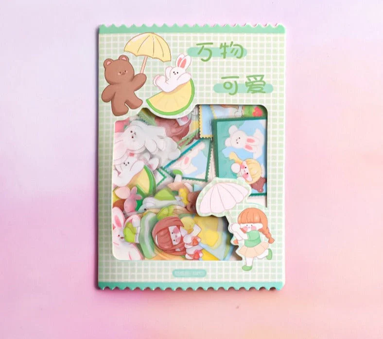 Kawaii Laser Cut Sticker Packs - Image 7