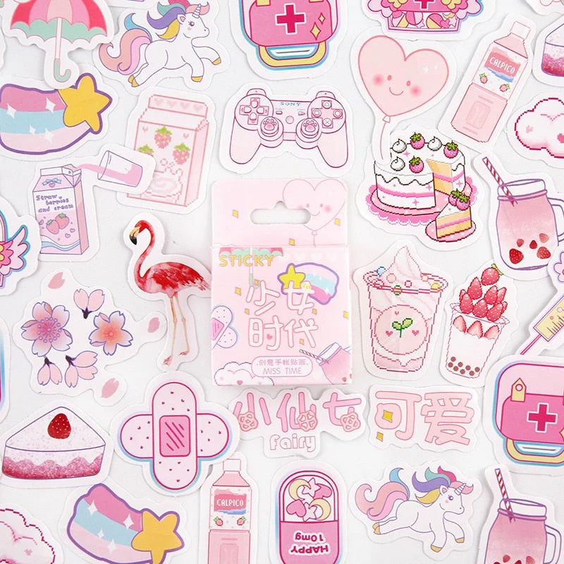 Kawaii Laser Cut Stickers Packs - Image 6